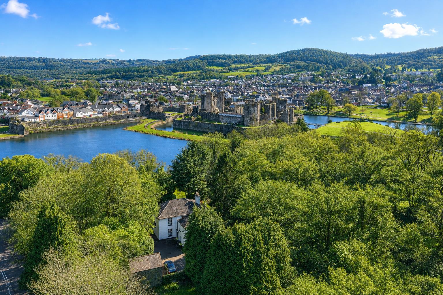 Nantgarw Road, Caerphilly Castle, Caerphilly
